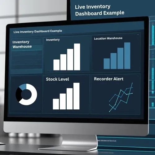 Live Inventory Dashboard Example